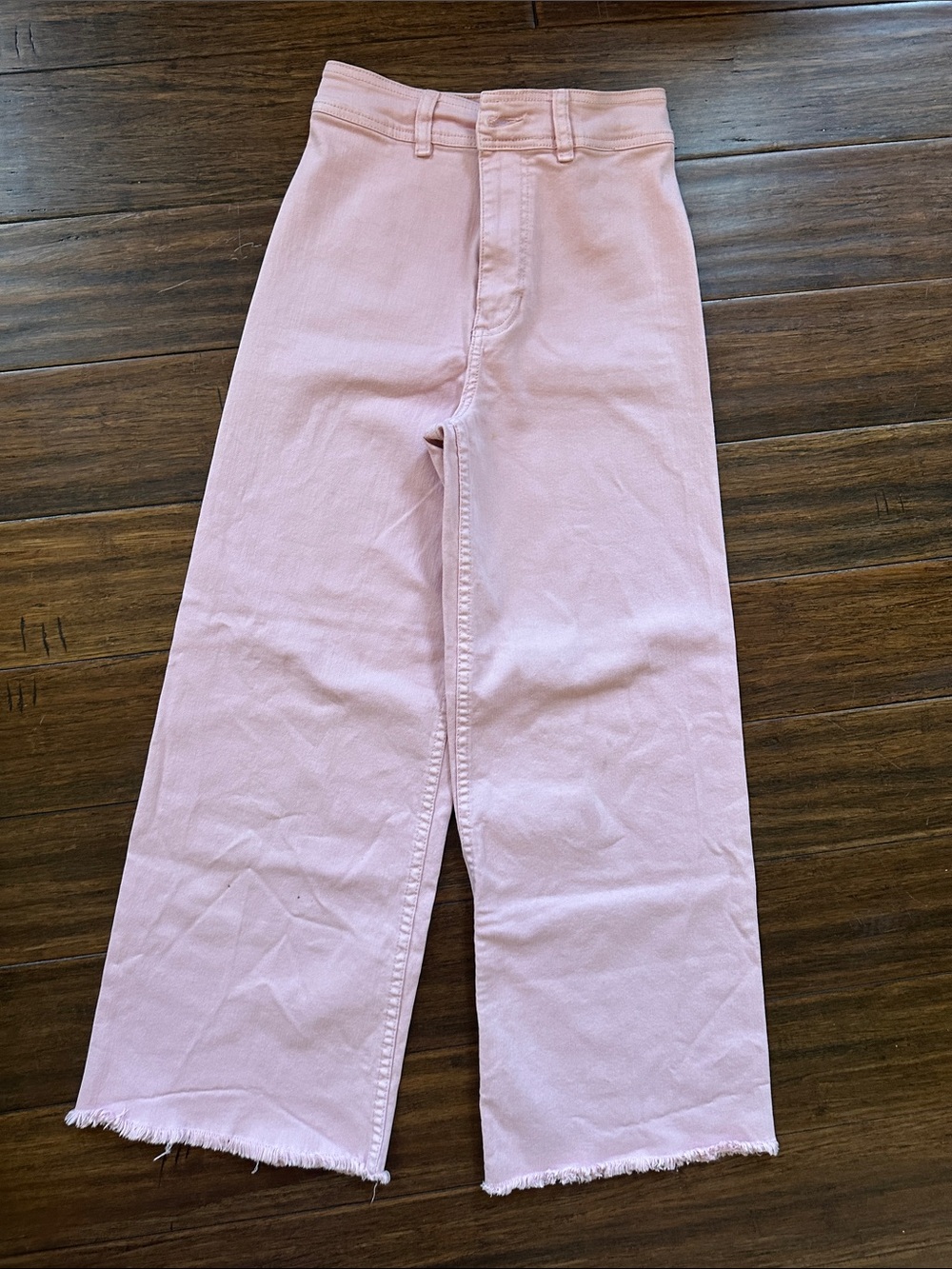 Pink Billabong High-Waist Wide Leg Jeans - Women